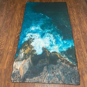 Whitley Willows Microfiber Beach Towel Rocky Shore